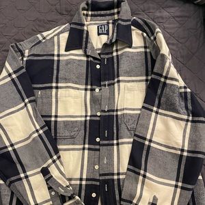 Gap Men’s Casual Button Down Shirt, Size XL